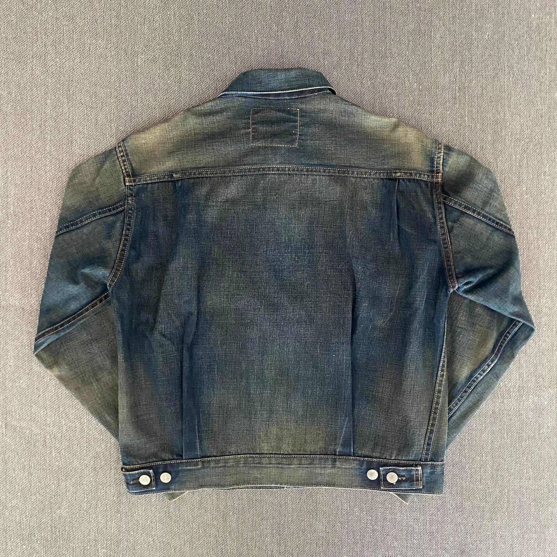 Levi's Levi's Lvc507xx J22 Japan Washed Selvedge Denim Jacket Size US XS / EU 42 / 0 - 2 Thumbnail
