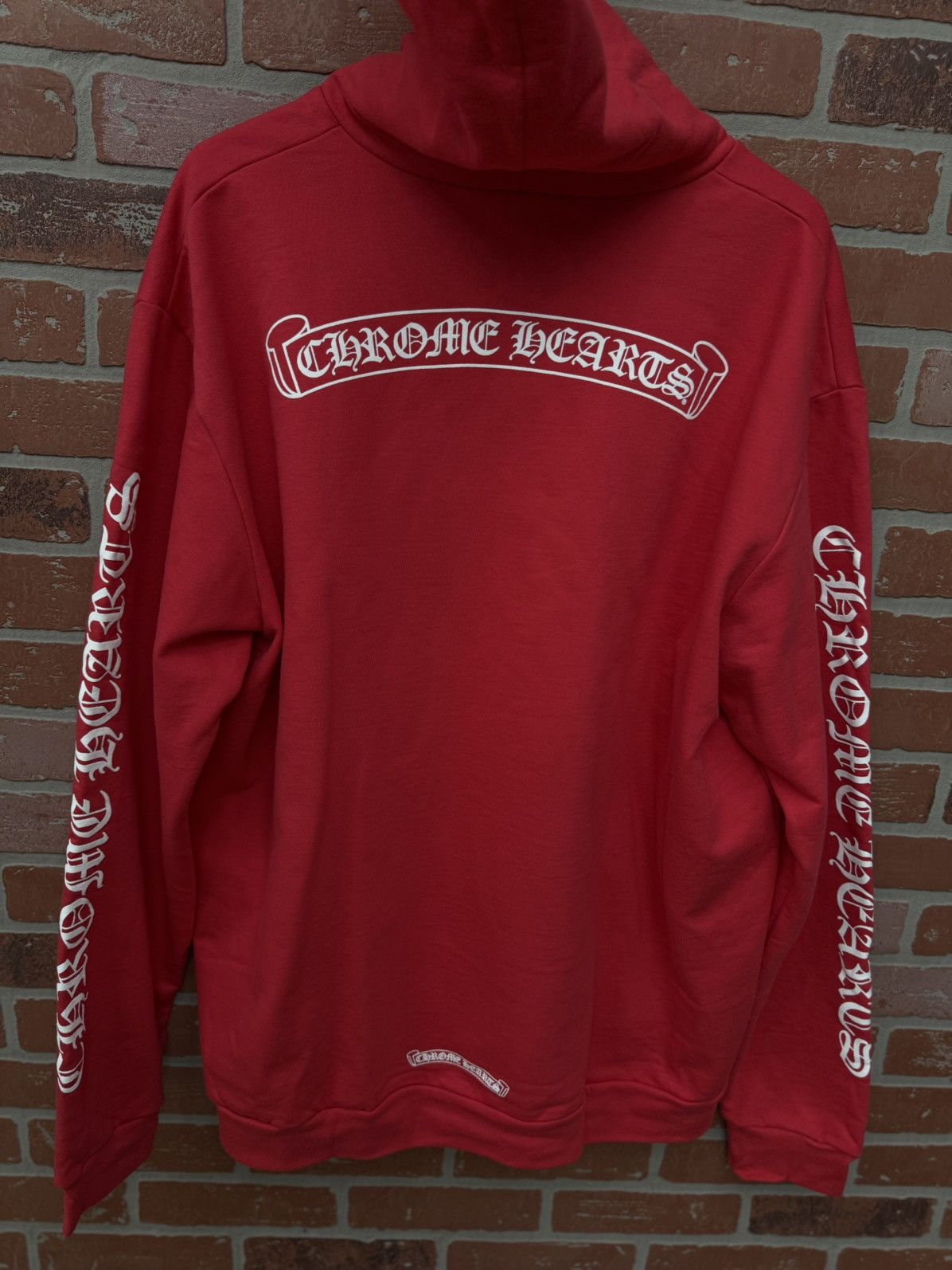 Chrome Hearts Chrome Hearts Red Stencil Web Hoodie Size XL (NEW) Size US XL / EU 56 / 4 - 8 Thumbnail