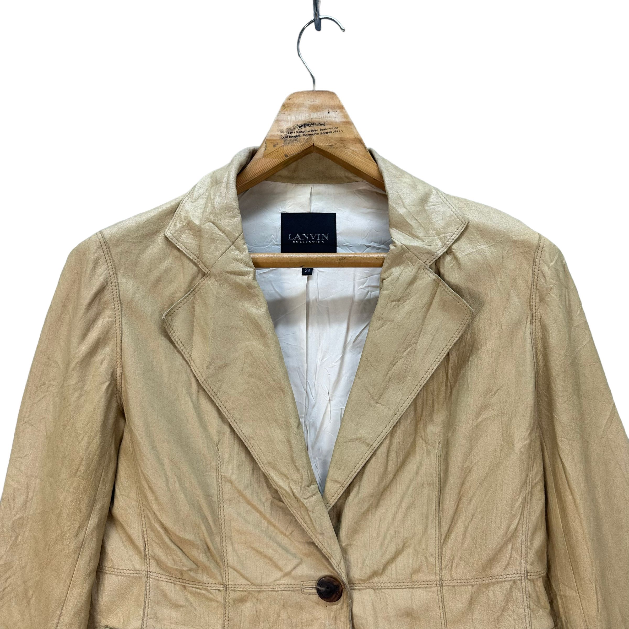 Lanvin LANVIN CASUAL JACKET / BLAZERS #8295-002 Size S / US 4 / IT 40 - 2 Thumbnail