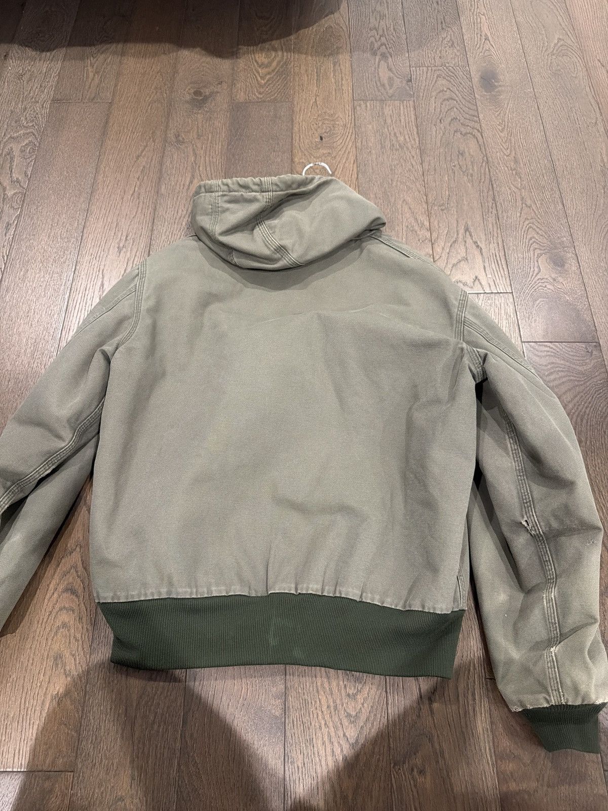 Carhartt Carhartt Work Jacket Green Vintage Size L Size US L / EU 52-54 / 3 - 6 Thumbnail
