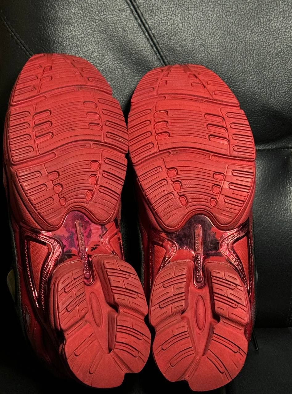 Adidas × Raf Simons 9,5us Adidas Raf Simons ozweego Scarlet Corn black Size US 9.5 / EU 42-43 - 9 Thumbnail