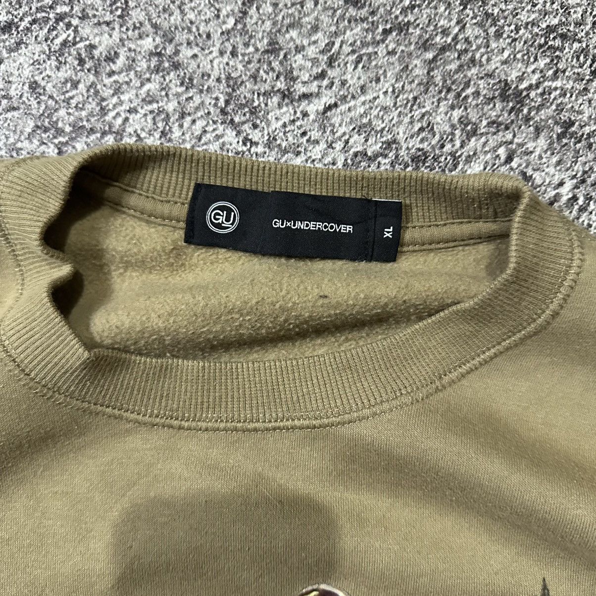 Undercover GU x UNDERCOVER FLOWER GRAPHIC FLOWER SWEATSHIRT Size US XL / EU 56 / 4 - 3 Thumbnail