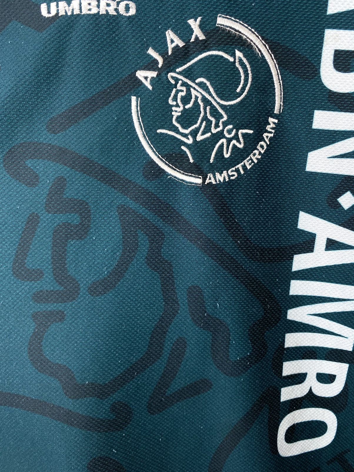 Umbro Rare! 1995 1996 Vintage Umbro Ajax Soccer Jersey T Shirt Size US L / EU 52-54 / 3 - 9 Thumbnail