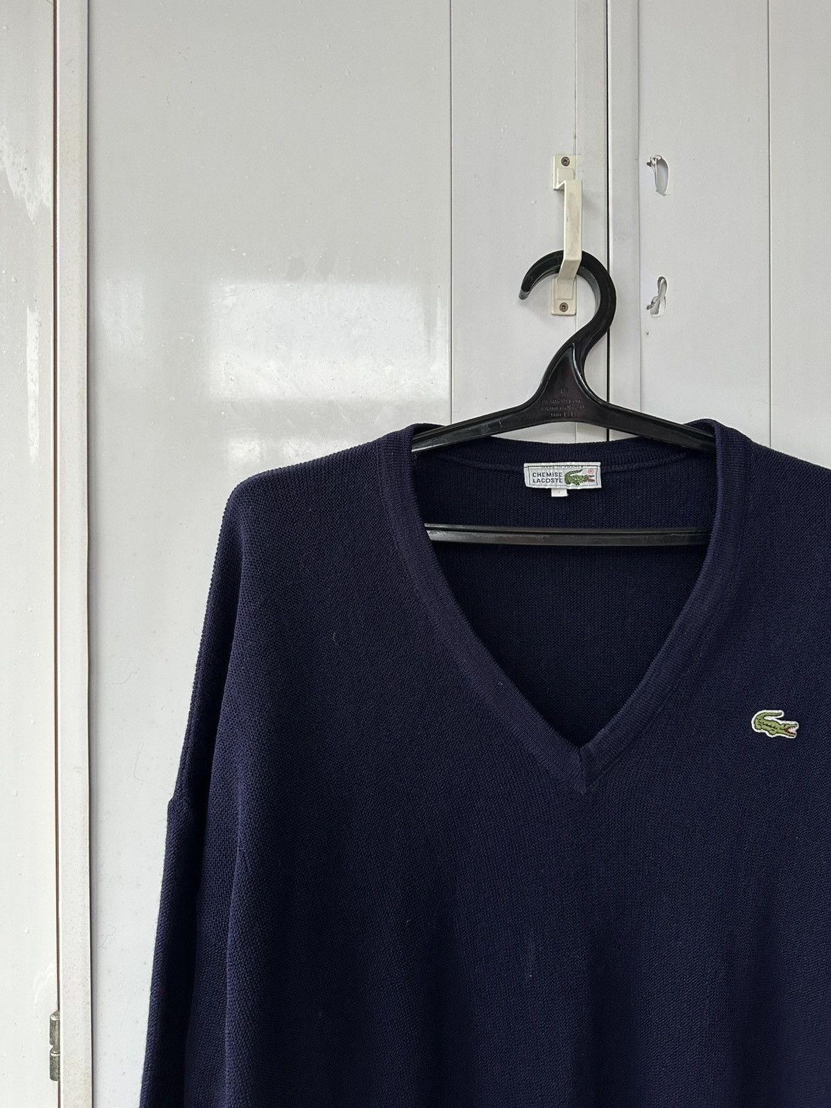 Lacoste 🇫🇷 Vintage Chemise Cardigan Lacoste Made in France Size US L / EU 52-54 / 3 - 2 Thumbnail
