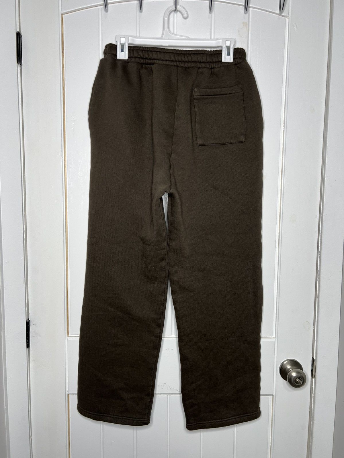 Other Velour Garments 450 GSM 'Dark Chocolate' Straight-leg Pants Size US 32 / EU 48 - 5 Thumbnail