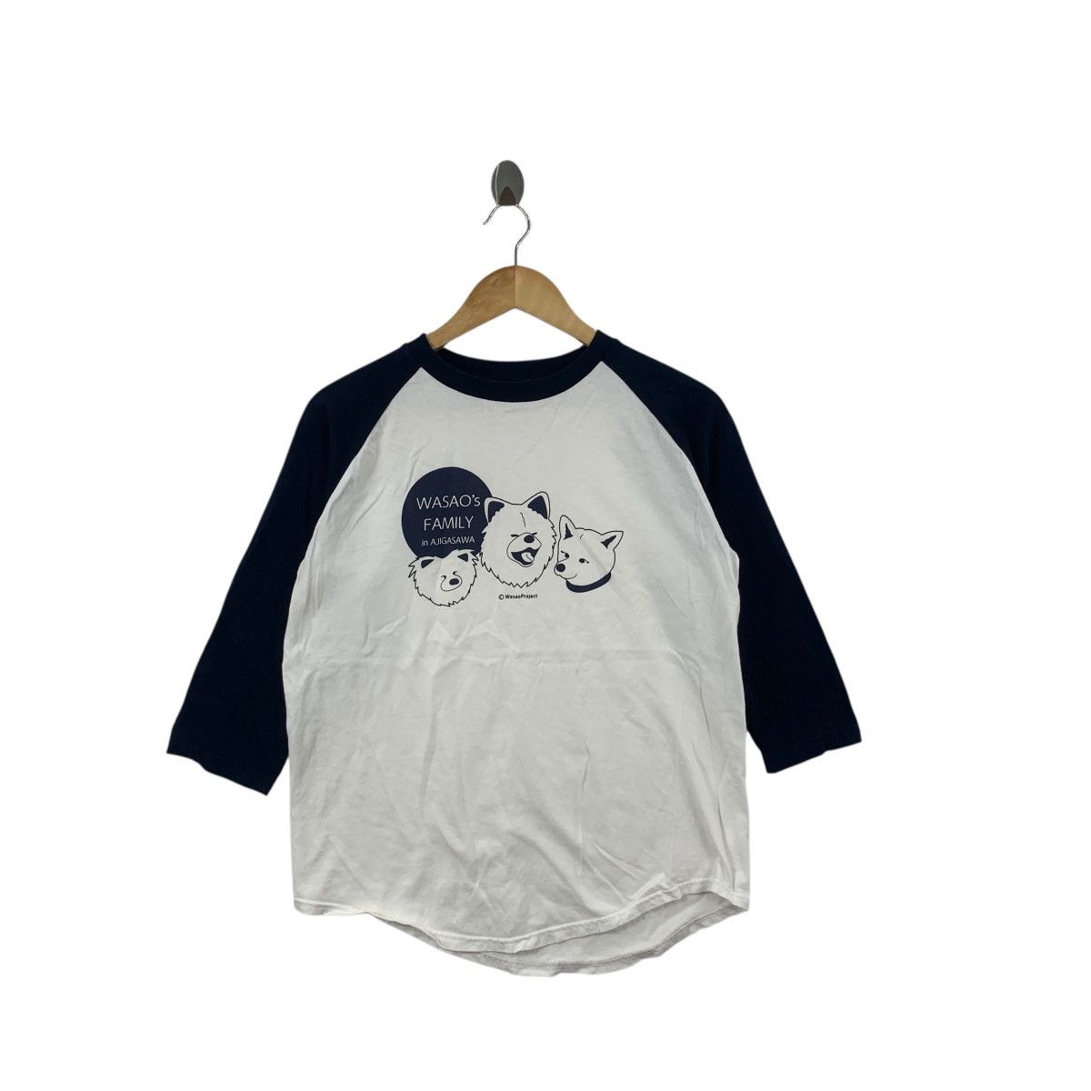 Other WASAO’S FAMILY AJIGASAWA Akita Dog Japan Raglan Tee Shirt Size M / US 6-8 / IT 42-44 - 3 Thumbnail