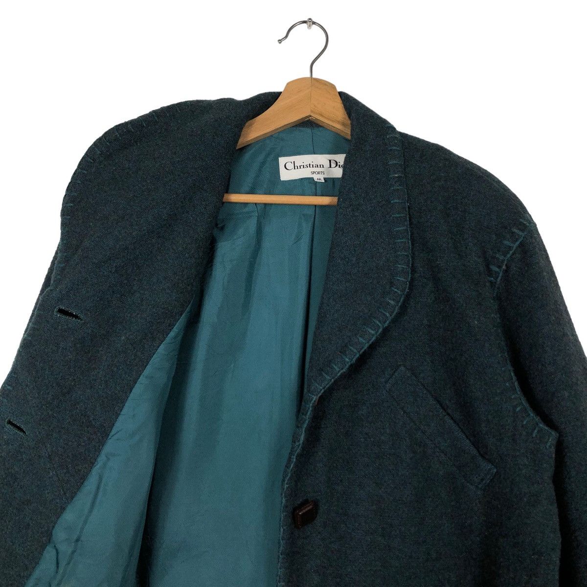 Christian Dior Monsieur 🔥Dark Green - Wool Jacket Christian Dior Sports Oversized Size US M / EU 48-50 / 2 - 9 Thumbnail