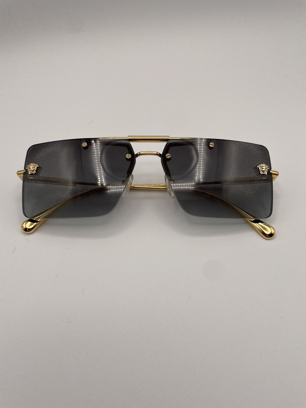 Versace Versace Frameless Sunglasses Size ONE SIZE - 2 Thumbnail
