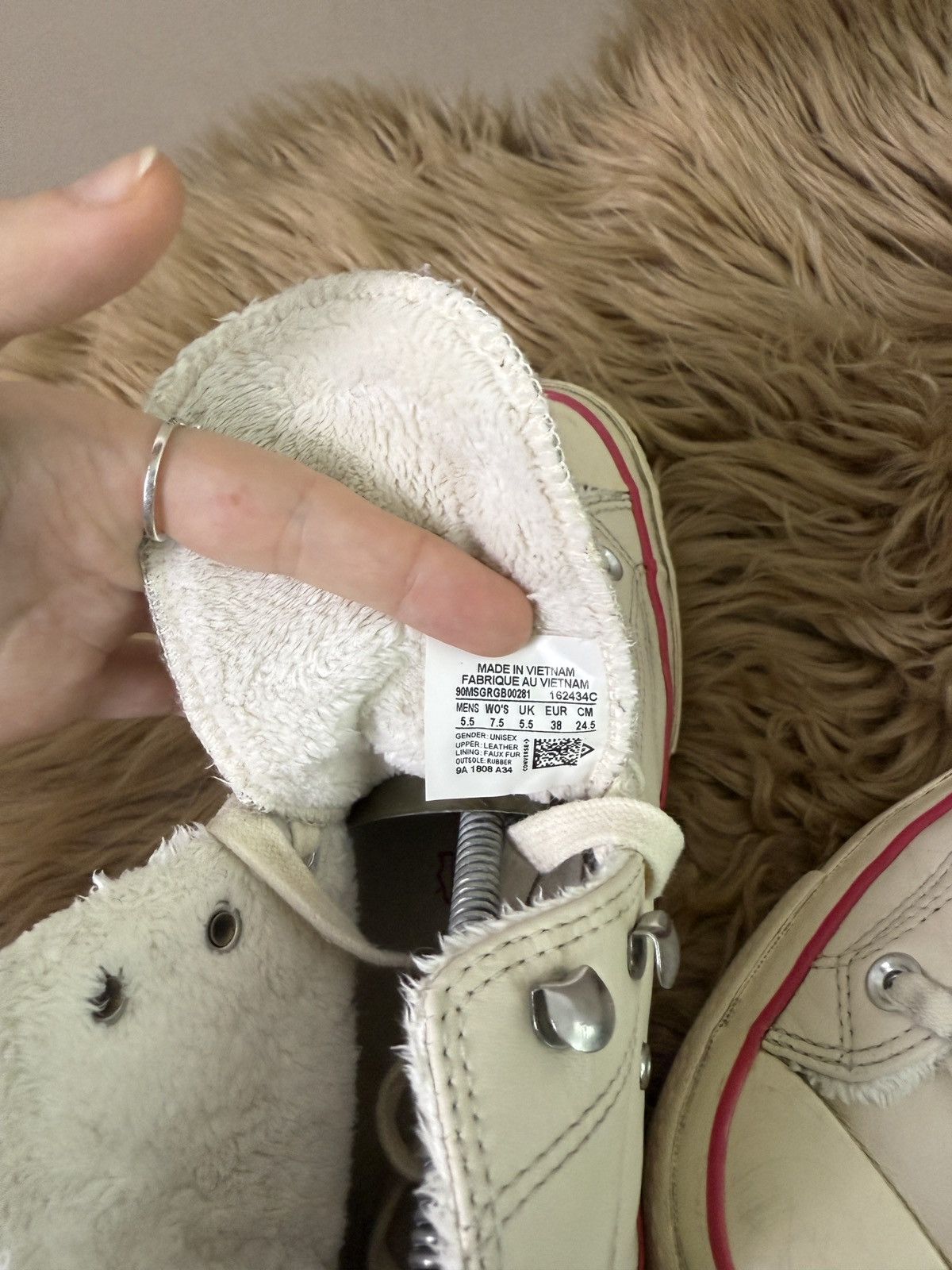 Converse Converse leather sneakers Size US 7.5 / IT 37.5 - 5 Thumbnail