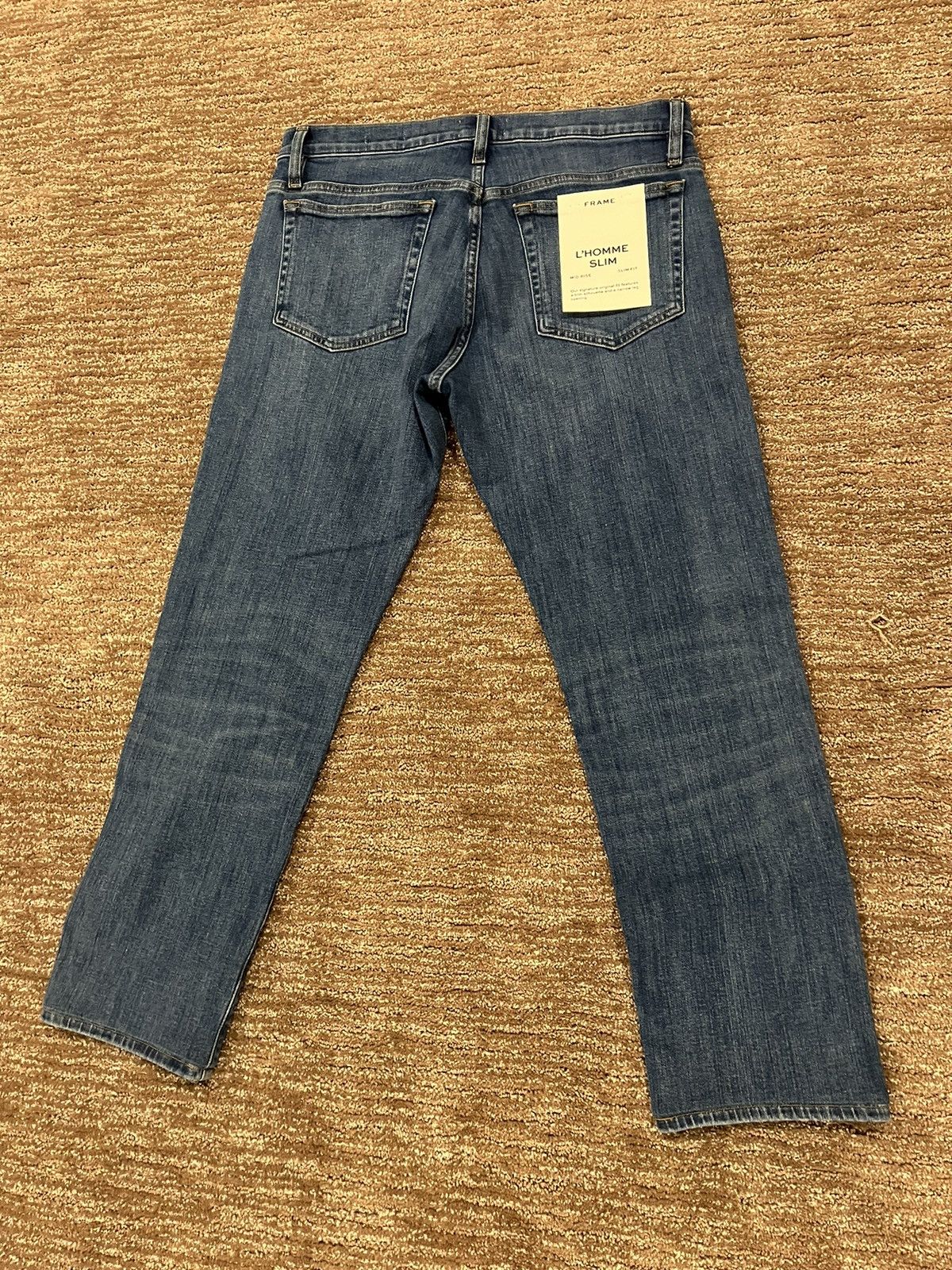 Frame Frame L’homme Slim Mid Rise Jeans Size US 32 / EU 48 - 2 Thumbnail