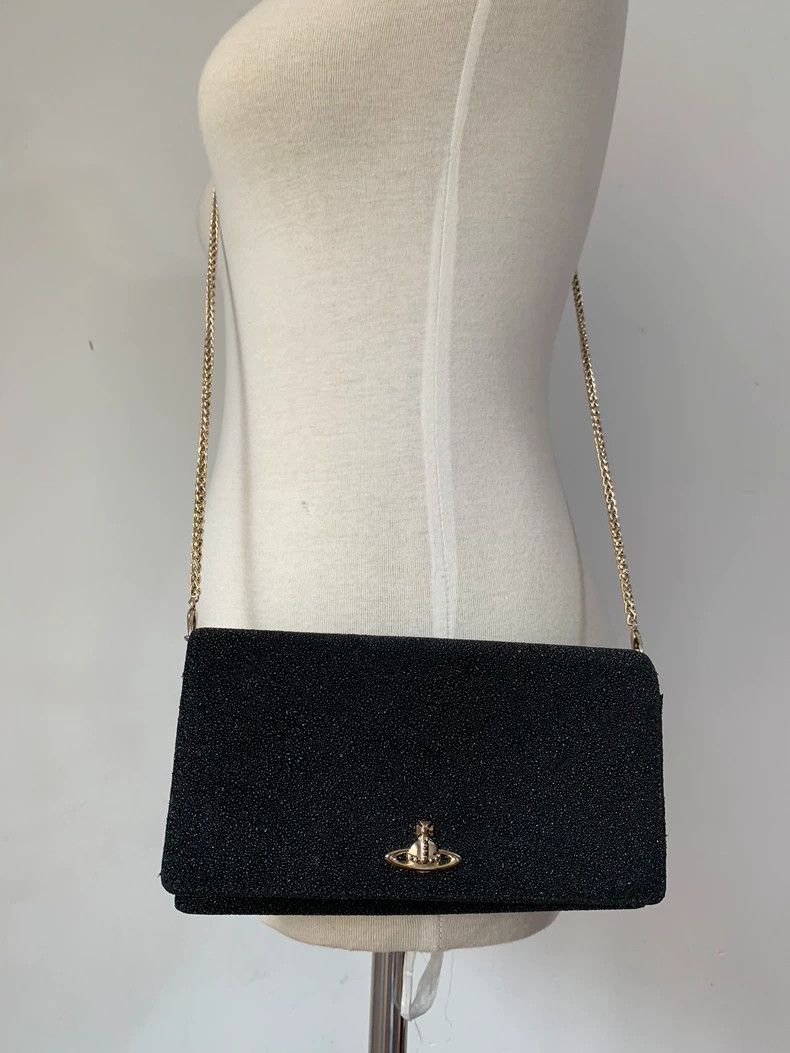 Vivienne Westwood Vivienne Westwood size os Black handbag crossbody bag Size ONE SIZE - 2 Thumbnail