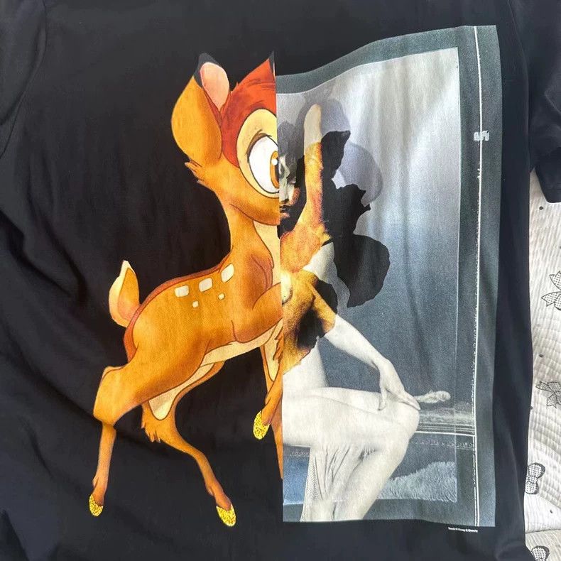 Givenchy Givenchy Bambi Short Sleeve T-Shirt Size US M / EU 48-50 / 2 - 1 Thumbnail