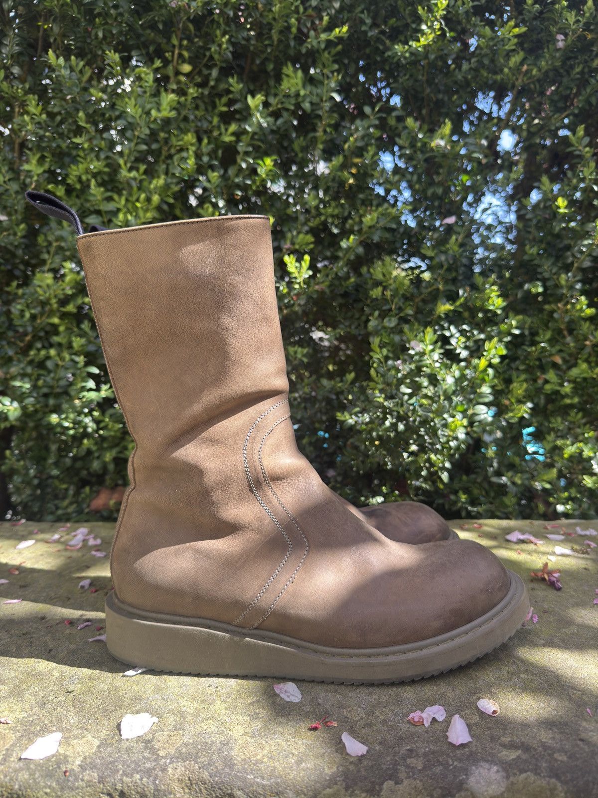 Rick Owens 2000s Rick Owens Creeper Boots Brown Size US 10 / EU 43 - 2 Thumbnail