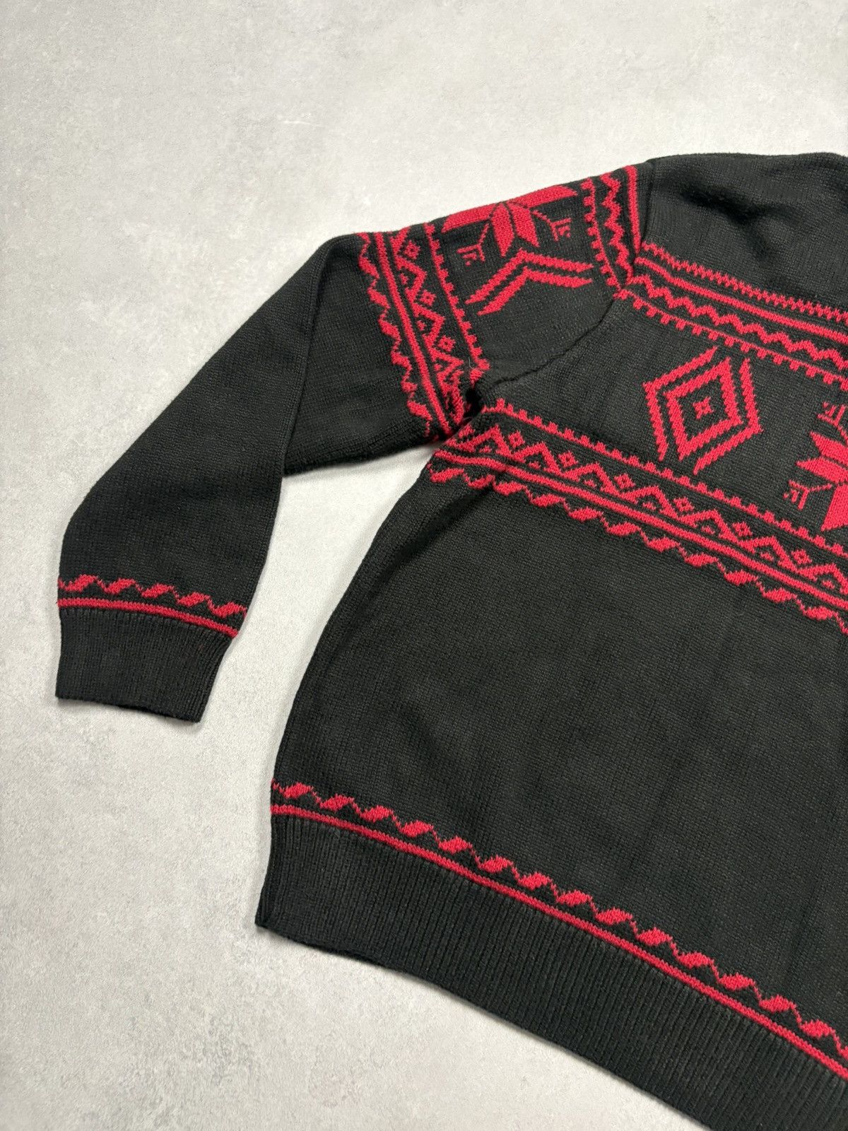 Polo Ralph Lauren Polo Ralph Lauren Snowflake Nordic Shawl Collar Sweater VTG Size US XL / EU 56 / 4 - 19 Thumbnail