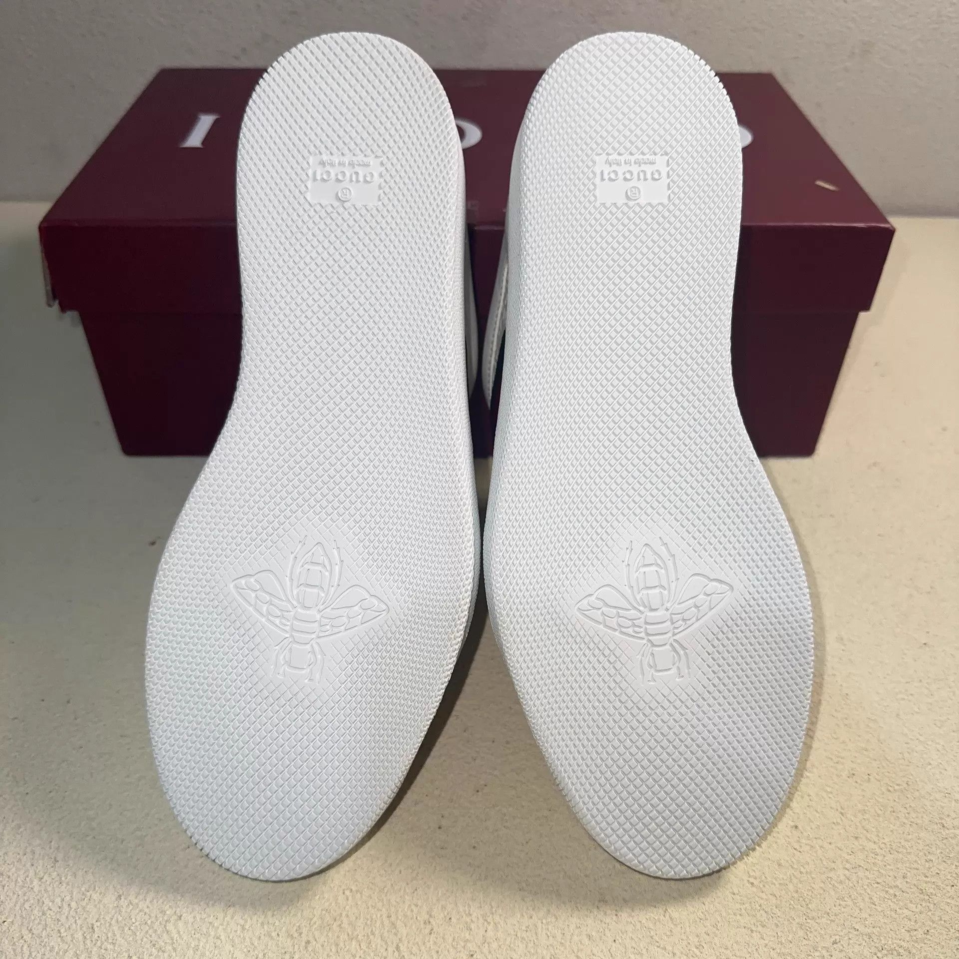 Gucci GUCCI Screener Distressed Sneaker Men's White 41.5 Size US 8.5 / EU 41-42 - 4 Thumbnail