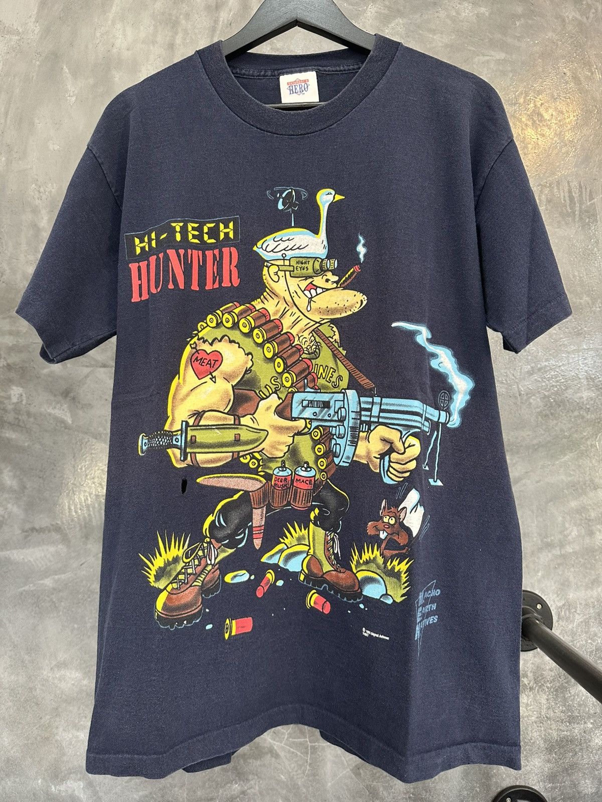 Vintage HI TECH HUTER 1995 Signal Artwear Size US L / EU 52-54 / 3 - 1 Thumbnail