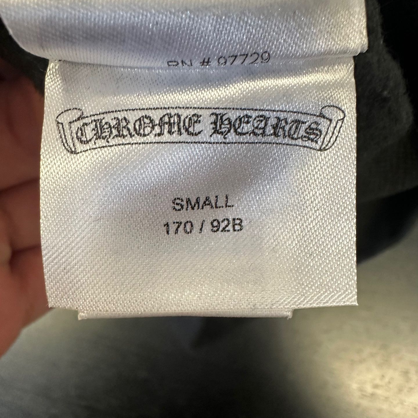 Chrome Hearts Neck Logo Crewneck Size US S / EU 44-46 / 1 - 9 Thumbnail