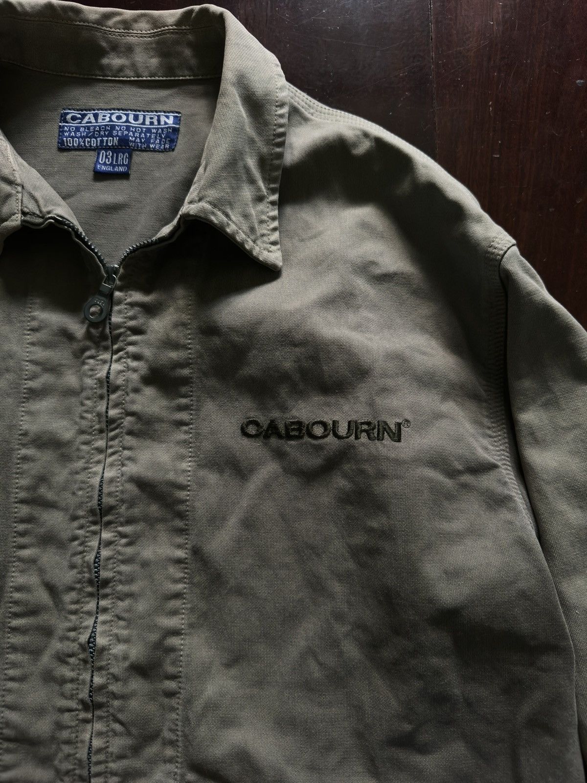 Nigel Cabourn 1980s Nigel Cabourn Chest Embroidery Work Jacket Size US L / EU 52-54 / 3 - 3 Thumbnail