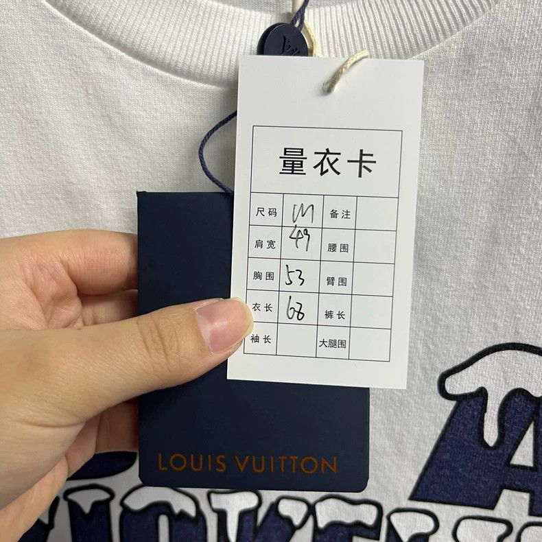 Louis Vuitton Louis Vuitton White logo monogram printed short sleeve 2505 Size US M / EU 48-50 / 2 - 2 Thumbnail