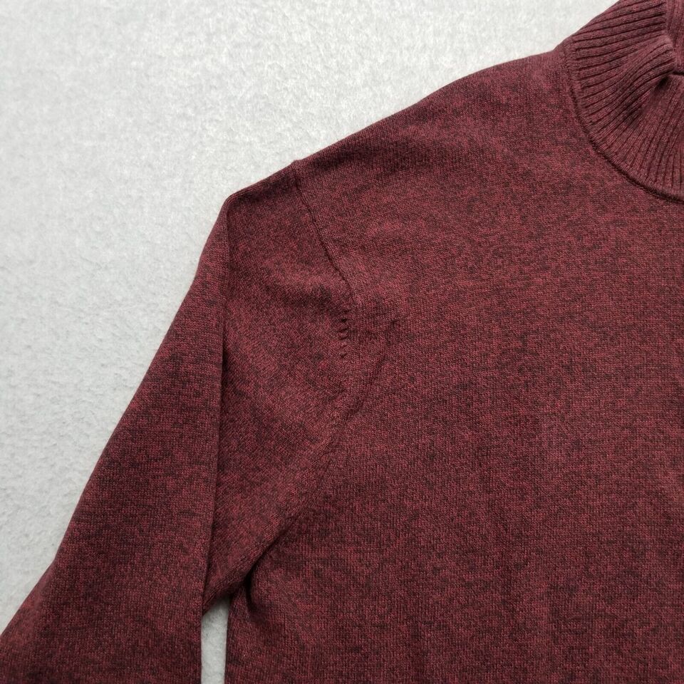 Perry Ellis Perry Ellis Sweater Mens XL Pullover Mock Neck Zip Cotton Size US XL / EU 56 / 4 - 3 Thumbnail