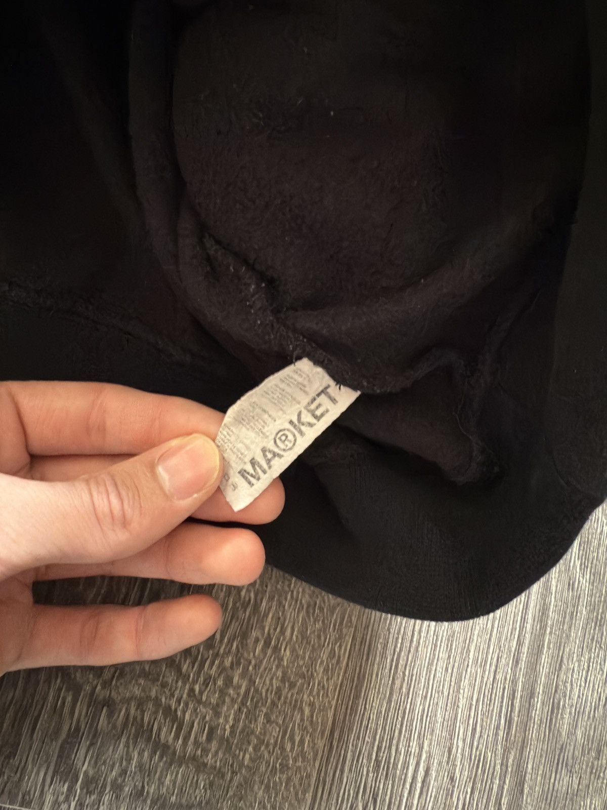Market Market Yellow Arc Black Hoodie Size US M / EU 48-50 / 2 - 5 Thumbnail