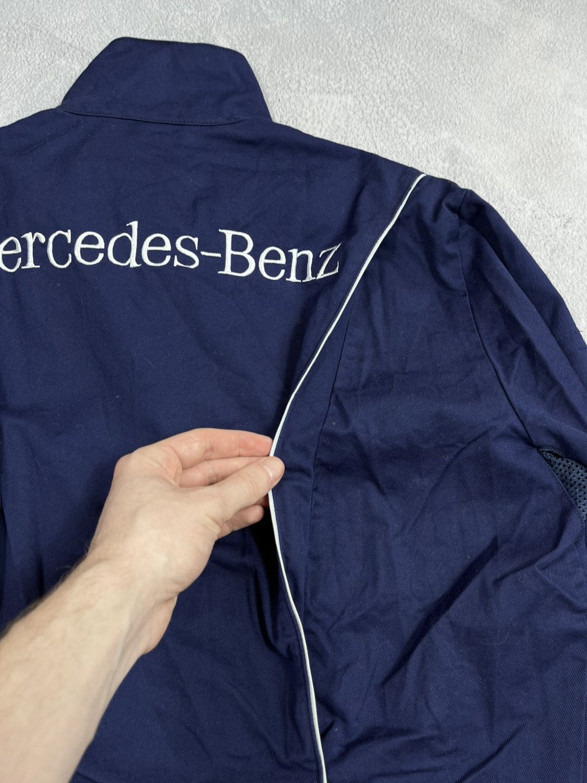 Mercedes-Benz Vintage Y2K Mercedes Benz racing F1 light jacket workwear S Size US S / EU 44-46 / 1 - 6 Thumbnail
