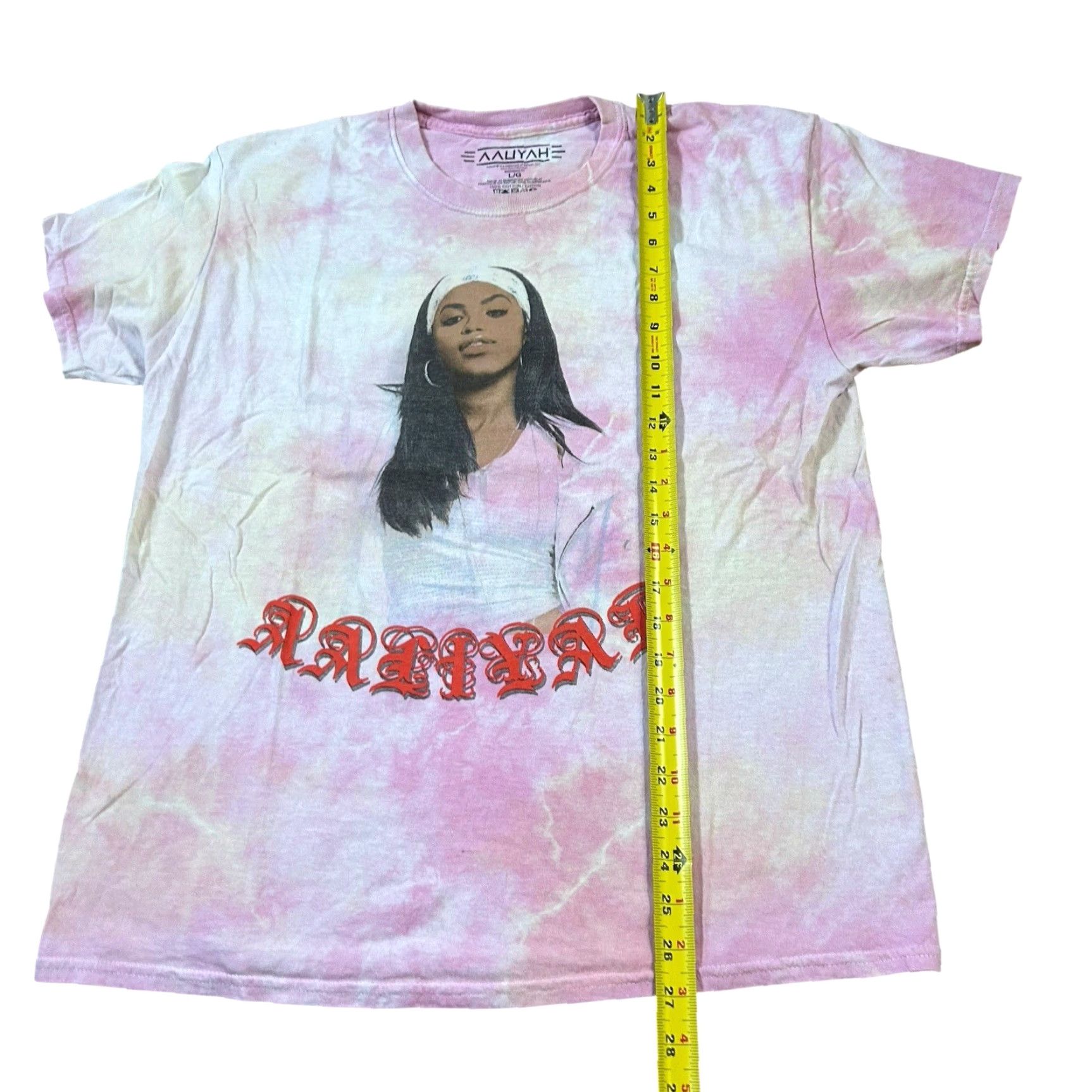 Pinko Aaliyah Graphic Tee Shirt Pink L Short Sleeve Crew Neck T-Shirt Unisex Adults Size US L / EU 52-54 / 3 - 5 Thumbnail