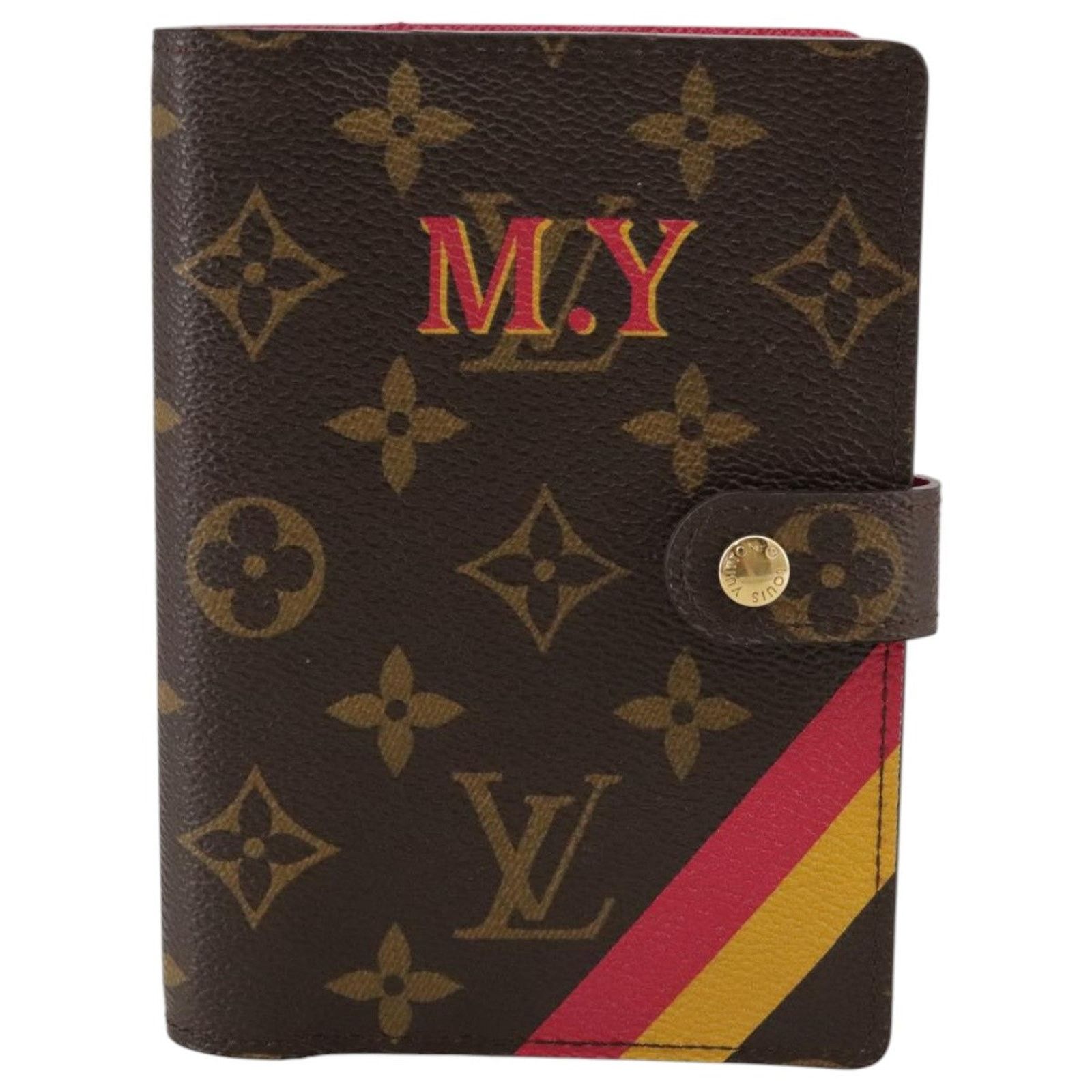 Louis Vuitton Brown Canvas Agenda
