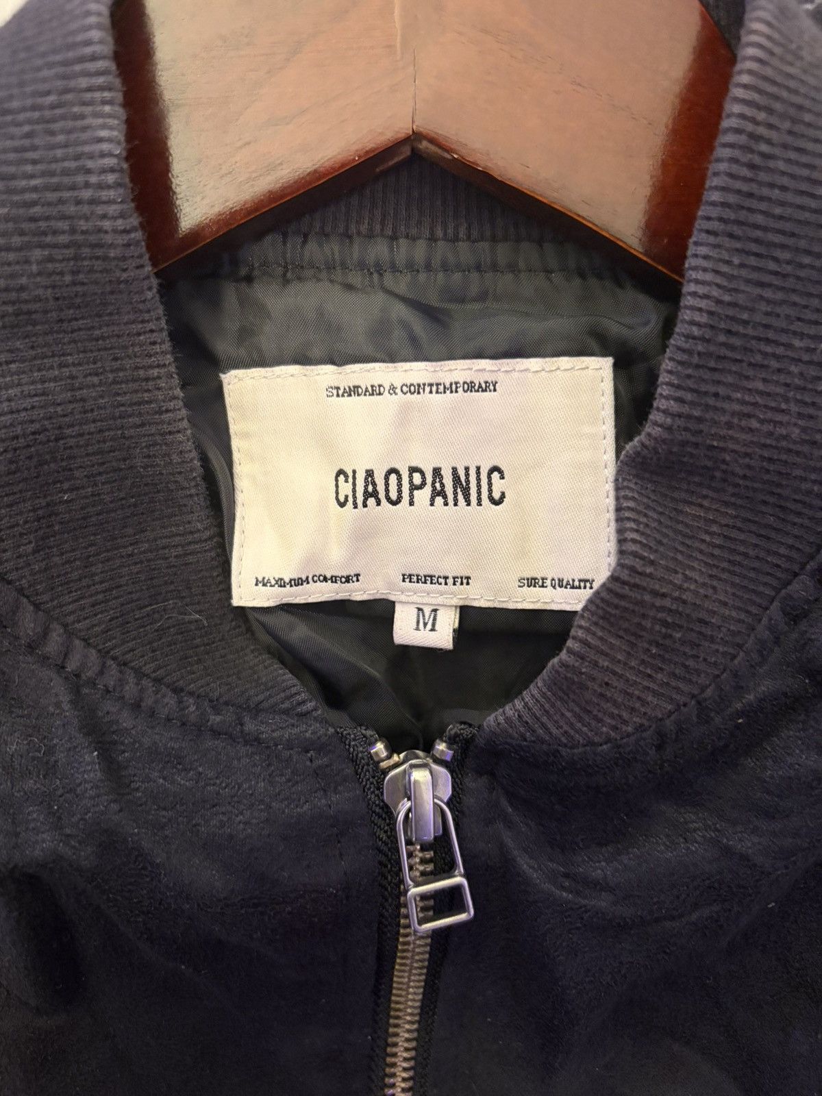 Ciaopanic Ciaopanic very light black suede bomber jacket Size US M / EU 48-50 / 2 - 3 Thumbnail