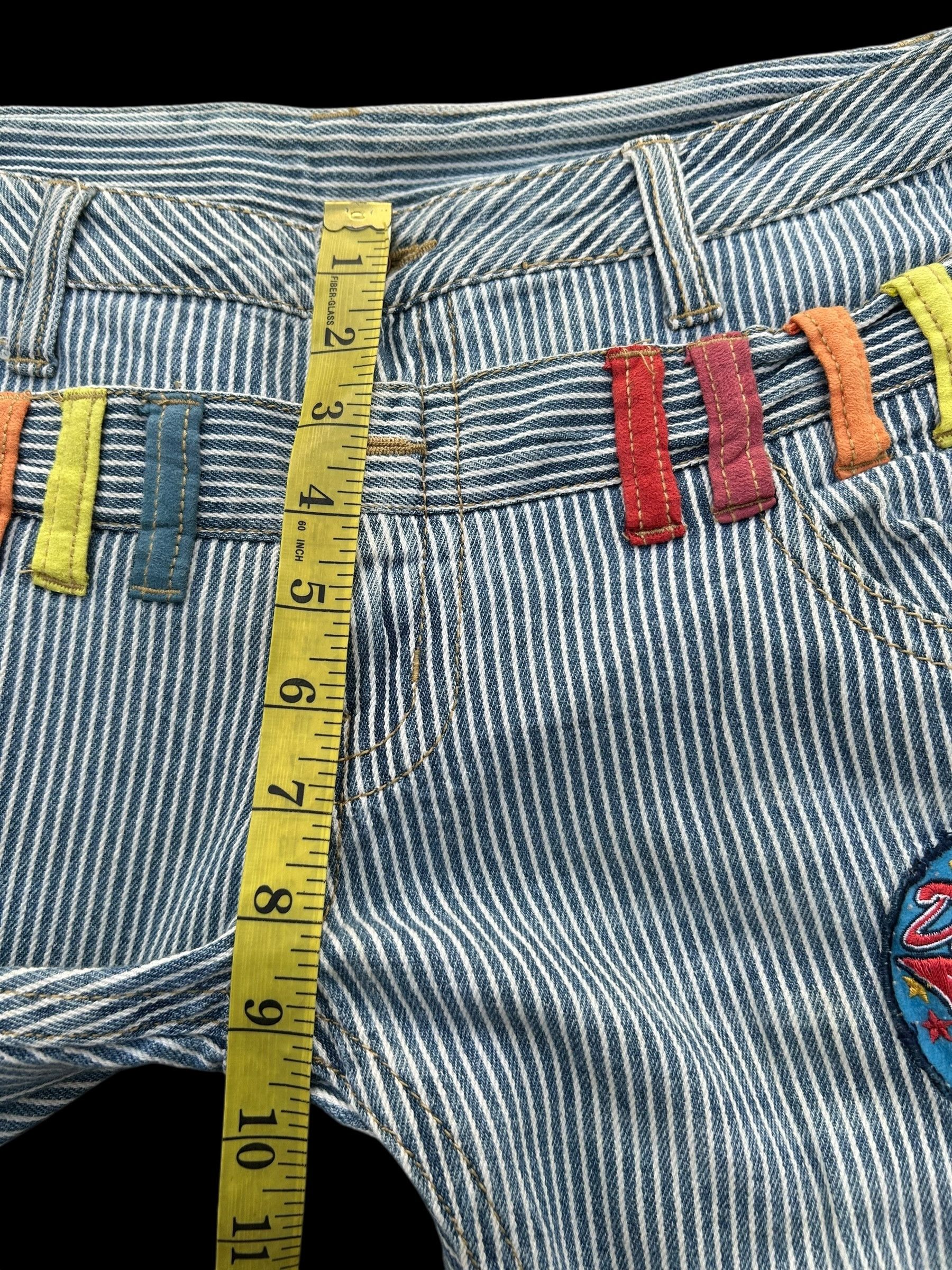 Japanese Brand × Kapital × Vintage Double Waist Hickory Japanese Style Denim Jeans Size US 32 / EU 48 - 12 Thumbnail