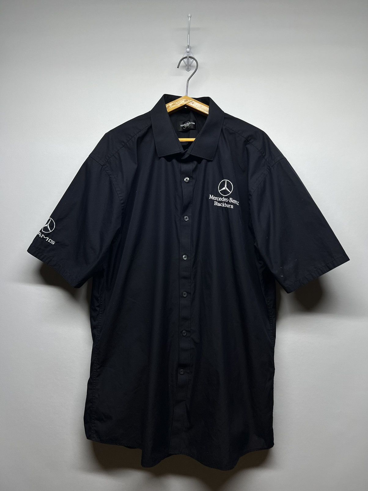 Mercedes-Benz Vintage Y2k Mercedes Benz AMG Racing Shirt 00’s Size US XXL / EU 58 / 5 - 3 Thumbnail
