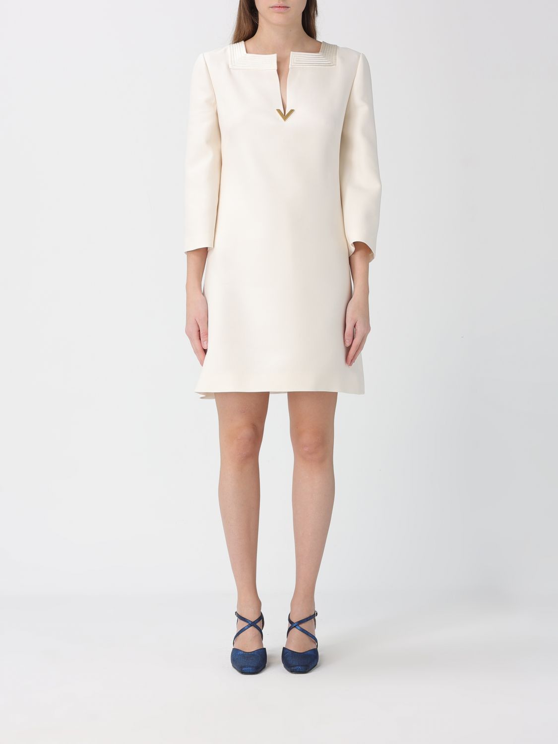 Valentino Valentino Dress Woman White Size M / US 6-8 / IT 42-44 - 1 Thumbnail