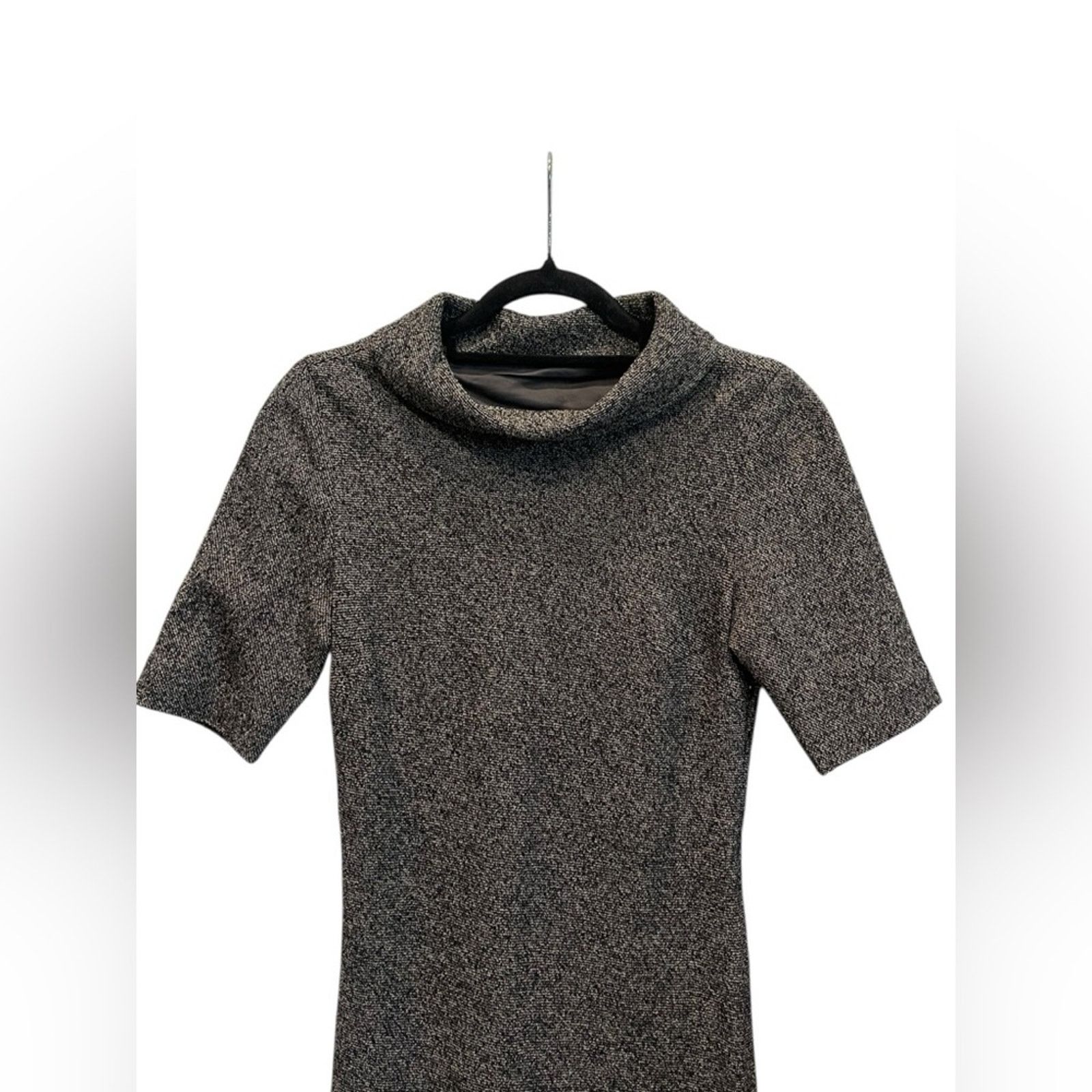 Other STRAWBERRY-FIELDS Grey Spacedye bodycon Short Sleeve Dress F Size ONE SIZE - 2 Thumbnail