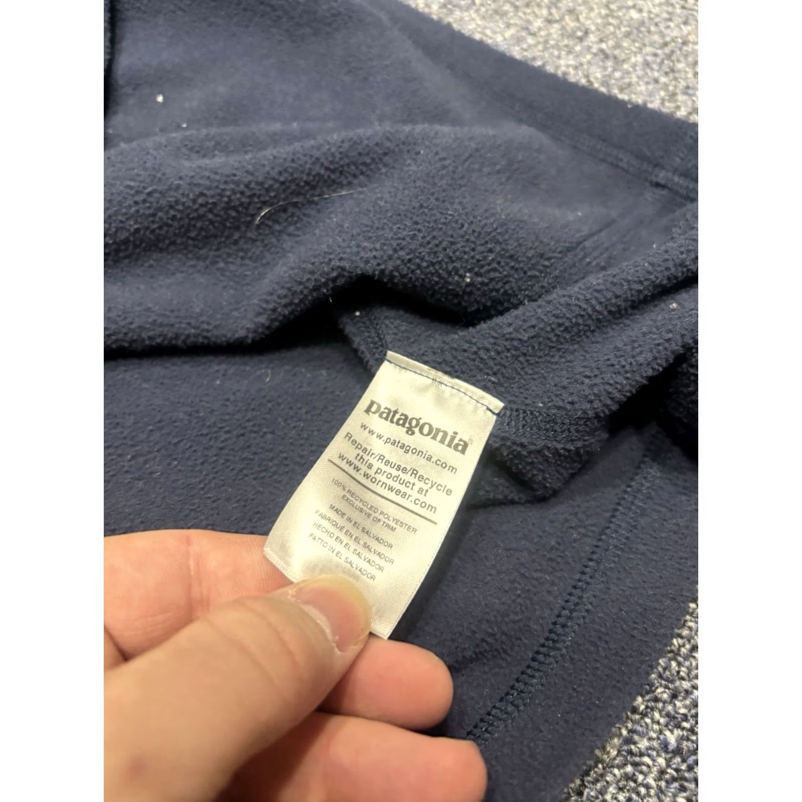 Patagonia Patagonia Blue Fleece Quarter Zip Up K1 Long Sleeve S Women Size S / US 4 / IT 40 - 5 Thumbnail