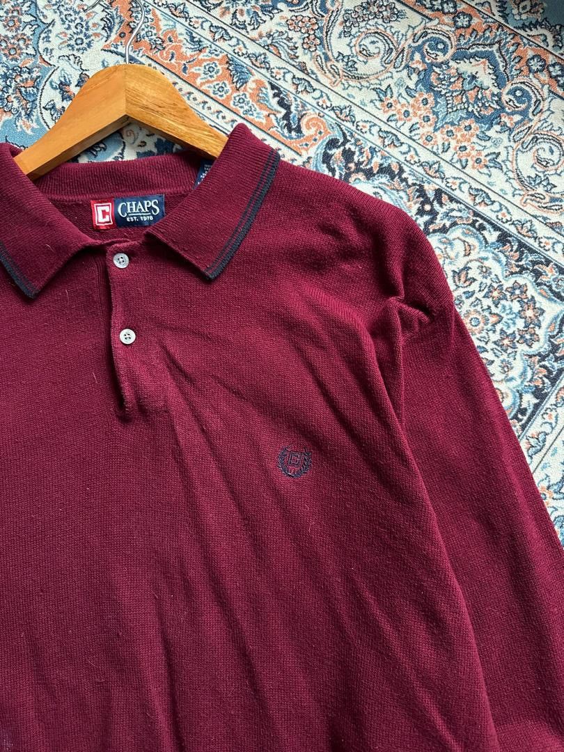 Chaps Ralph Lauren × Other CHAPS RALPH LAUREN KNIT COLLAR Size US L / EU 52-54 / 3 - 2 Thumbnail