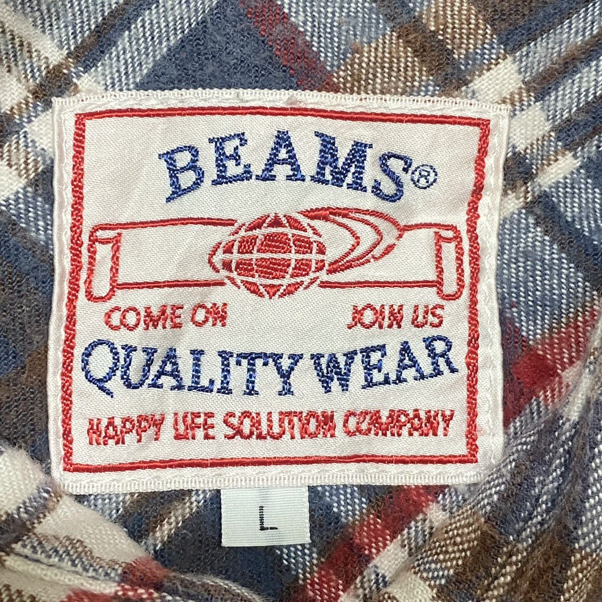 Beams Japan × Japanese Brand Vintage Beams Japan Flannel Size US M / EU 48-50 / 2 - 4 Thumbnail