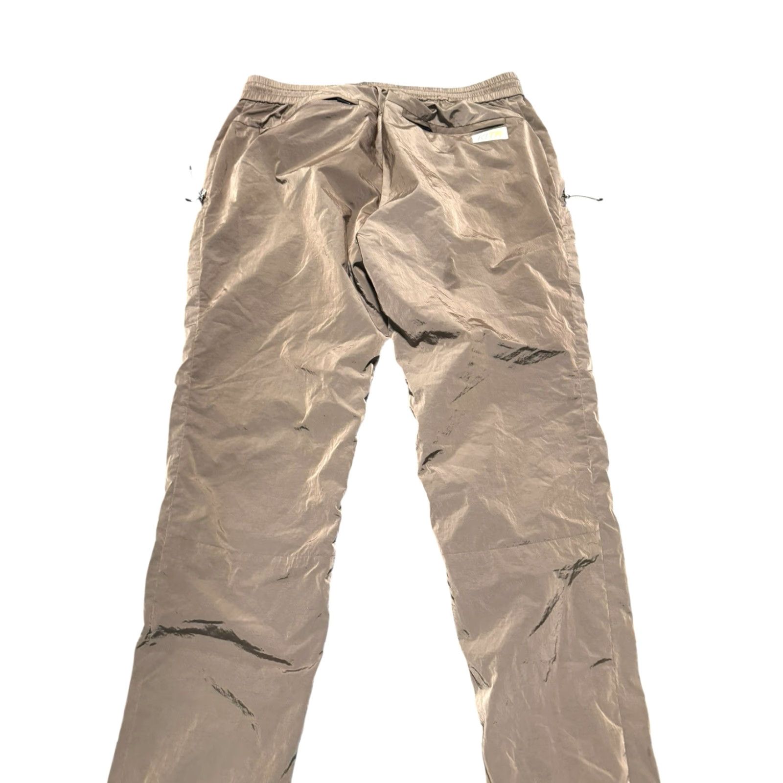 Kith KITH Men's Mercer 6 Wrinkle Nylon Pant Khaki/Brown Spring 2020 KH6312-108 Size S Pocket 4-Pocket Design Jogger Relaxed Mens Pants Nylon Size US 29 - 6 Thumbnail