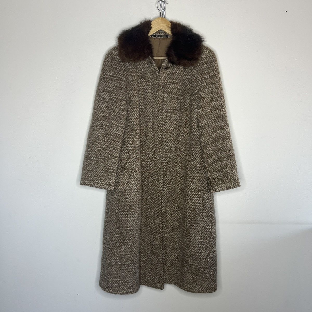 STRENESSE STRENESSE GABRIELE STREHLE COAT BEIGE WOOL WITH FUR Size S / US 4 / IT 40 - 1 Thumbnail