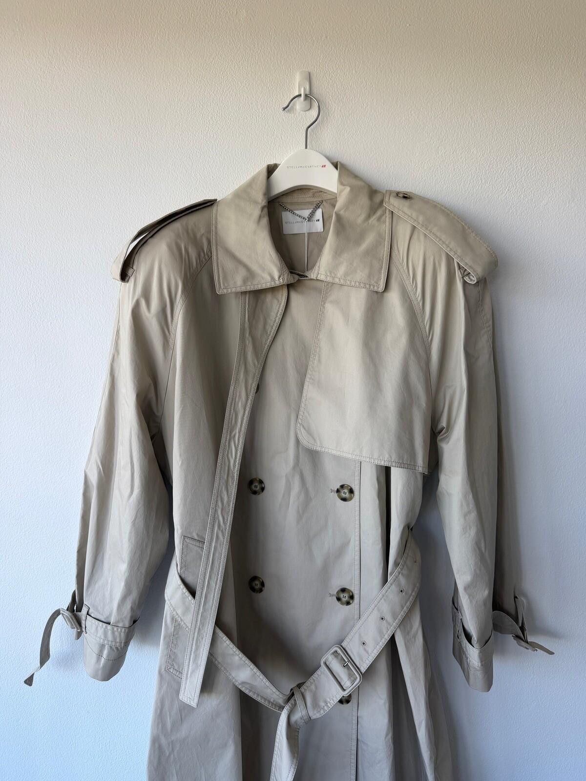 Stella McCartney new Stella McCartney H&M Oversized Trench Coat jacket large Size L / US 10 / IT 46 - 3 Thumbnail