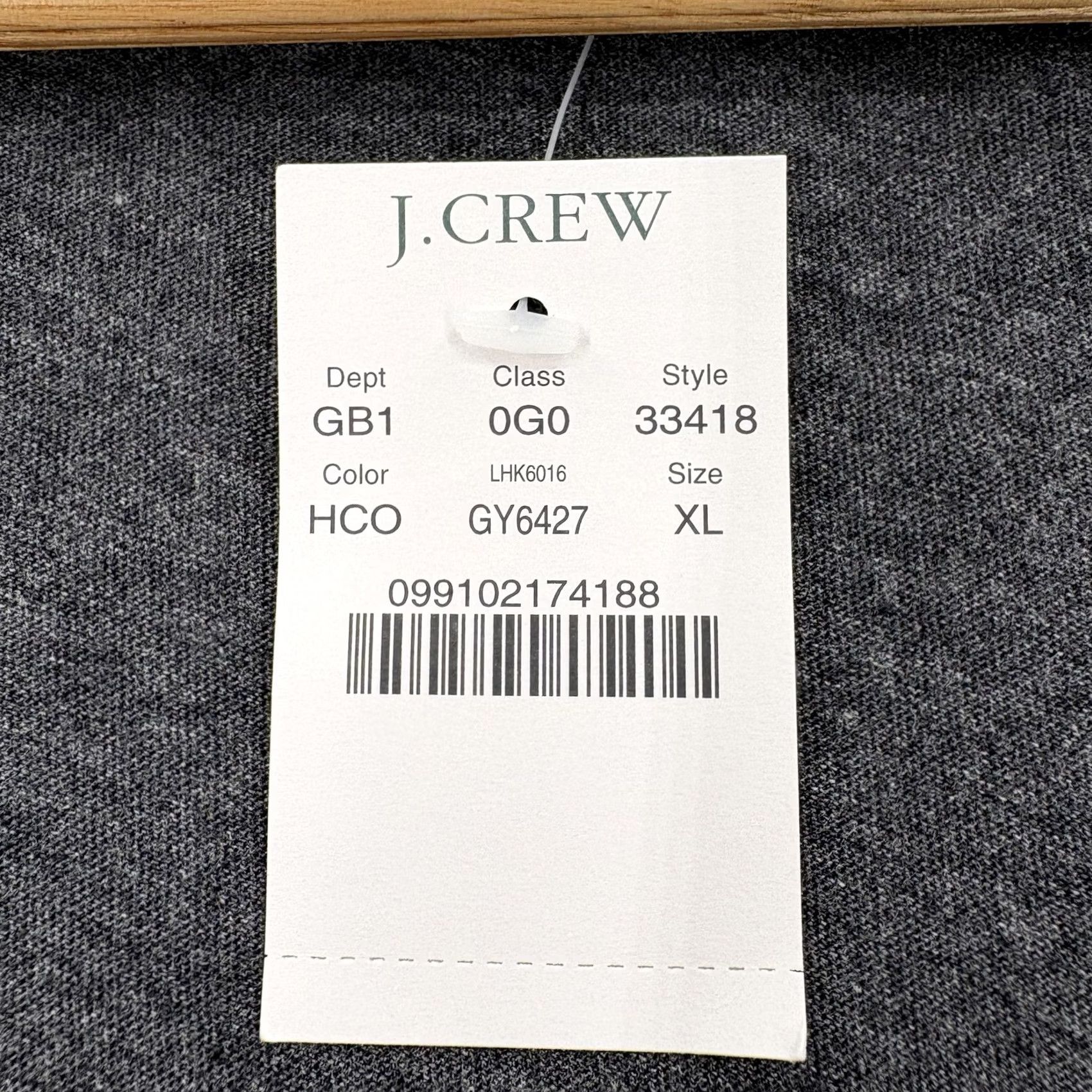 J.Crew J.CREW Cardigan Womens XL Gray Cotton Modal Open Front Pockets Knit NWT Sweater Size XL / US 12-14 / IT 48-50 - 5 Thumbnail
