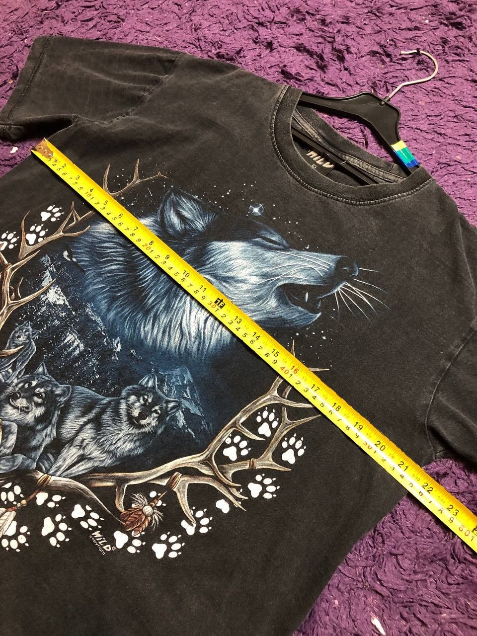 Vintage Wild T-Shirt Size US L / EU 52-54 / 3 - 13 Thumbnail