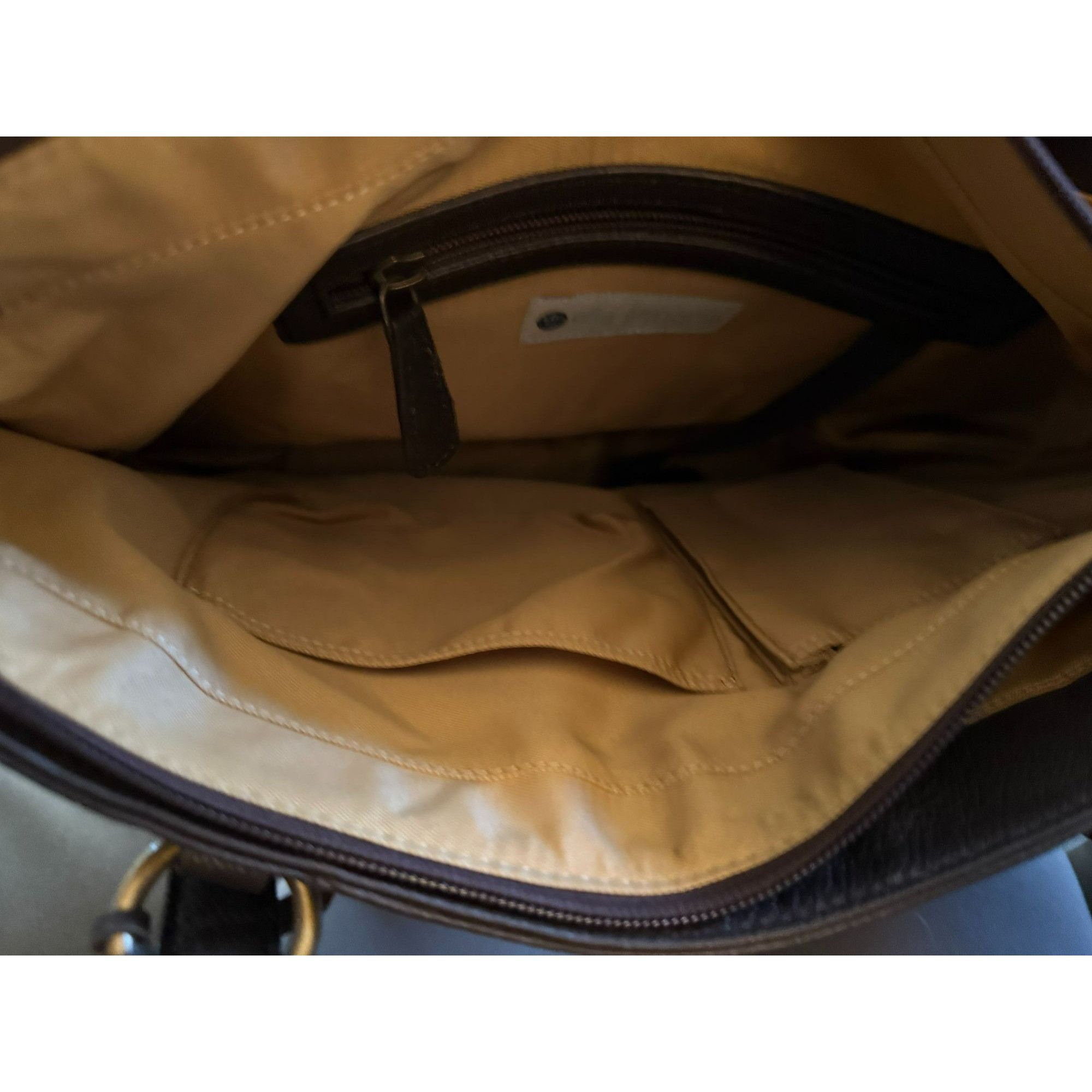 Other Ella Simone Weston Leather Tote Bag Black Everyday Large 17" Size ONE SIZE - 6 Thumbnail