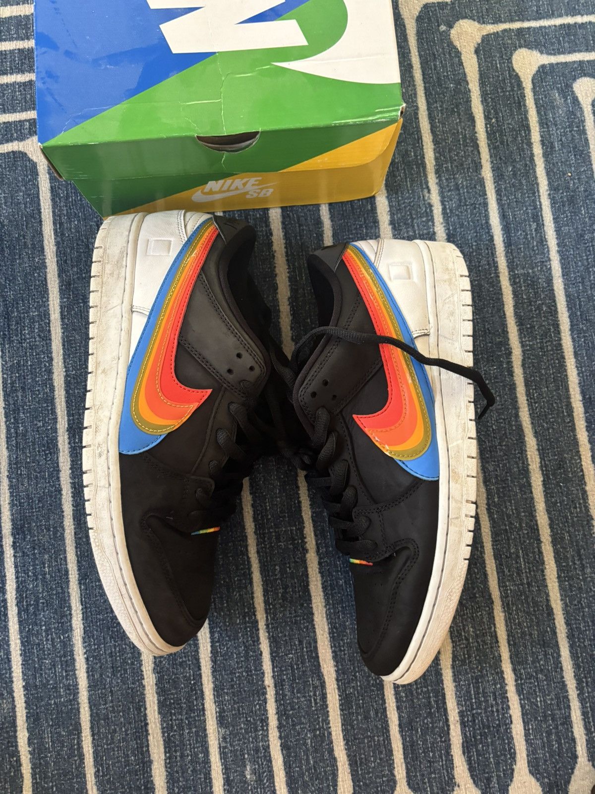 Nike × Polaroid NIKE polaroid sb dunk low Size US 11.5 / EU 44-45 - 4 Thumbnail