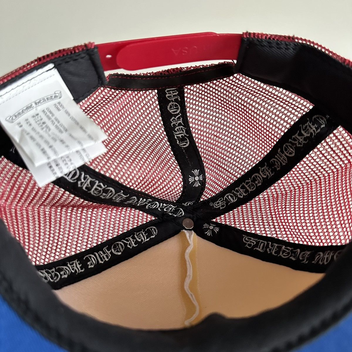 Chrome Hearts Chrome Hearts CH Trucker Hat Cap Size ONE SIZE - 4 Thumbnail