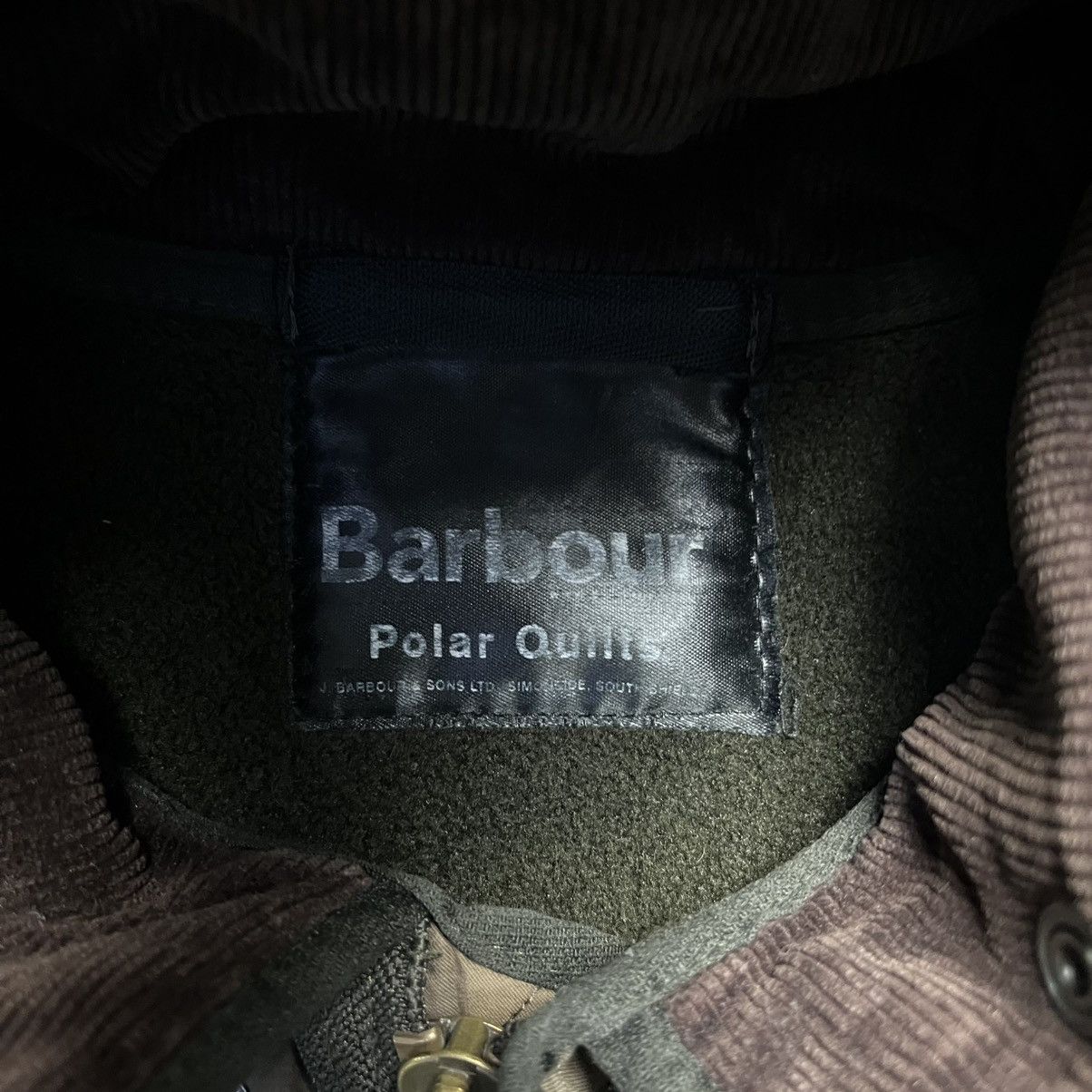 Barbour × Vintage Vintage Barbour Polar Quilts Jacket Distressed Streetwear Size US XL / EU 56 / 4 - 11 Thumbnail