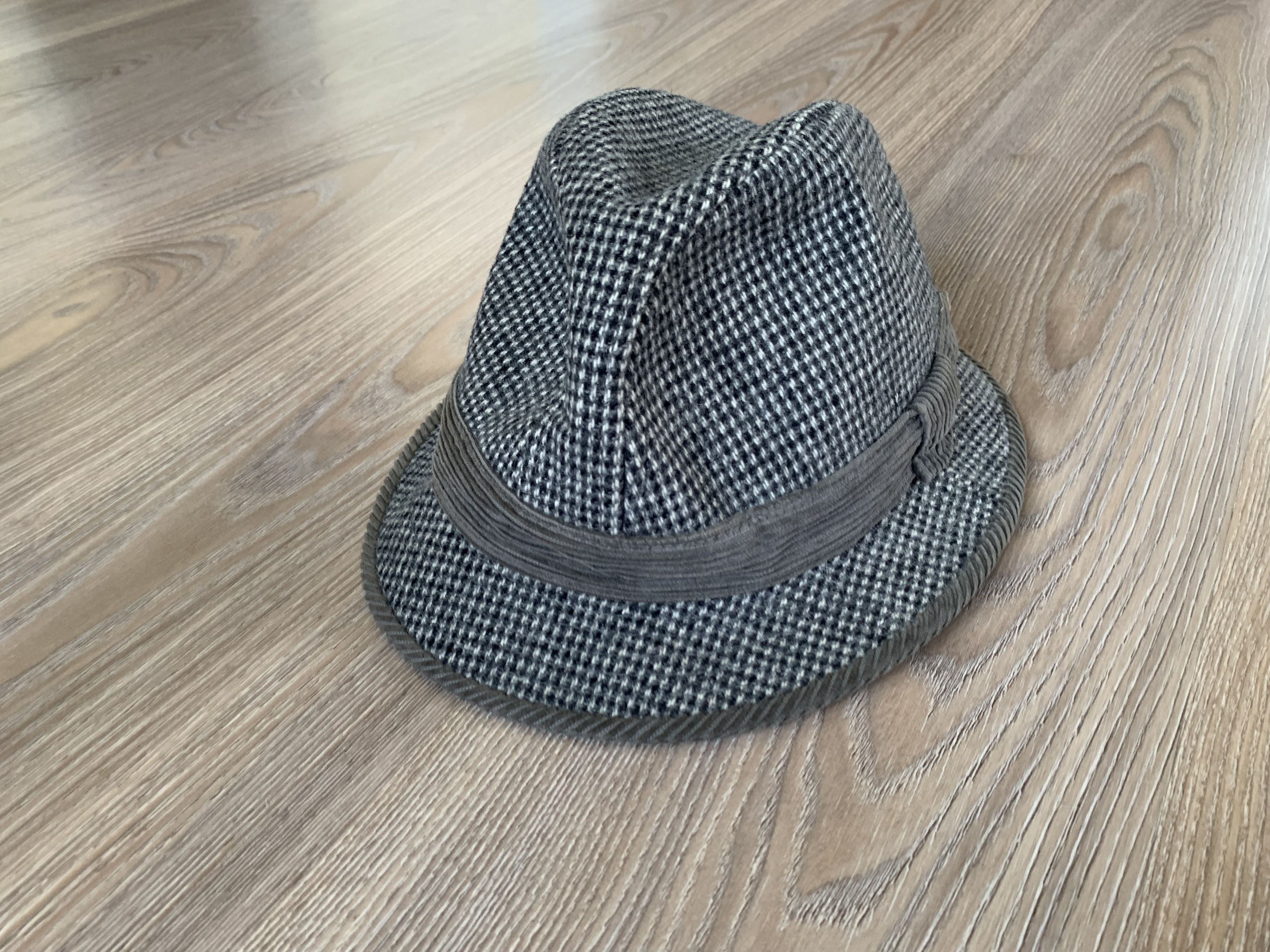 Designer Vintage Rare Dunn & Co Tweed Plaid Fedora Hat Size ONE SIZE - 2 Thumbnail