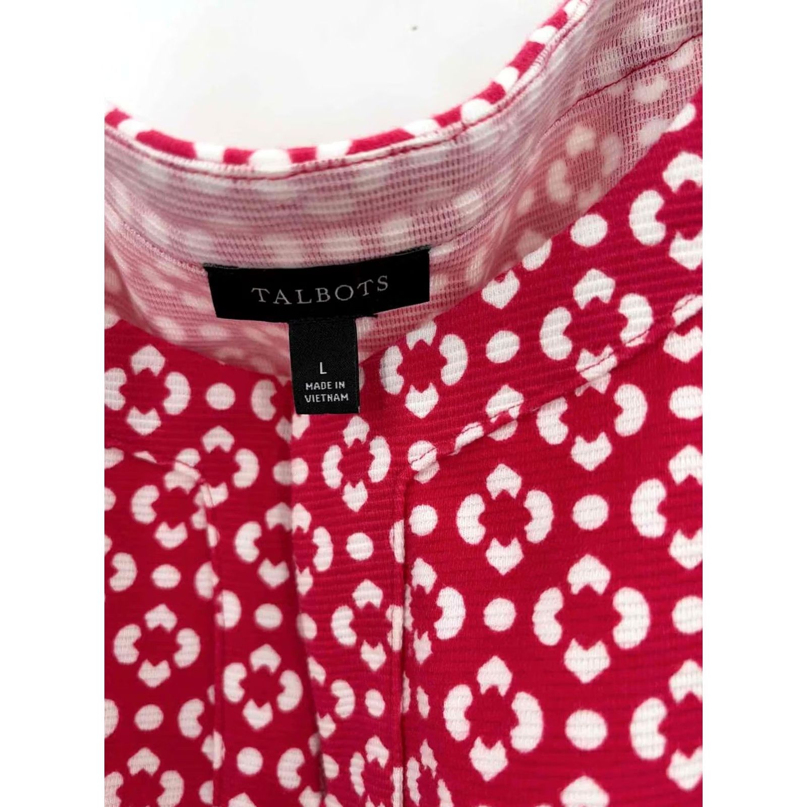 Talbots Talbots Tank Top Pink Large Printed Pre-Owned Redefined Tank Top Ladies Mens? Size L / US 10 / IT 46 - 3 Thumbnail