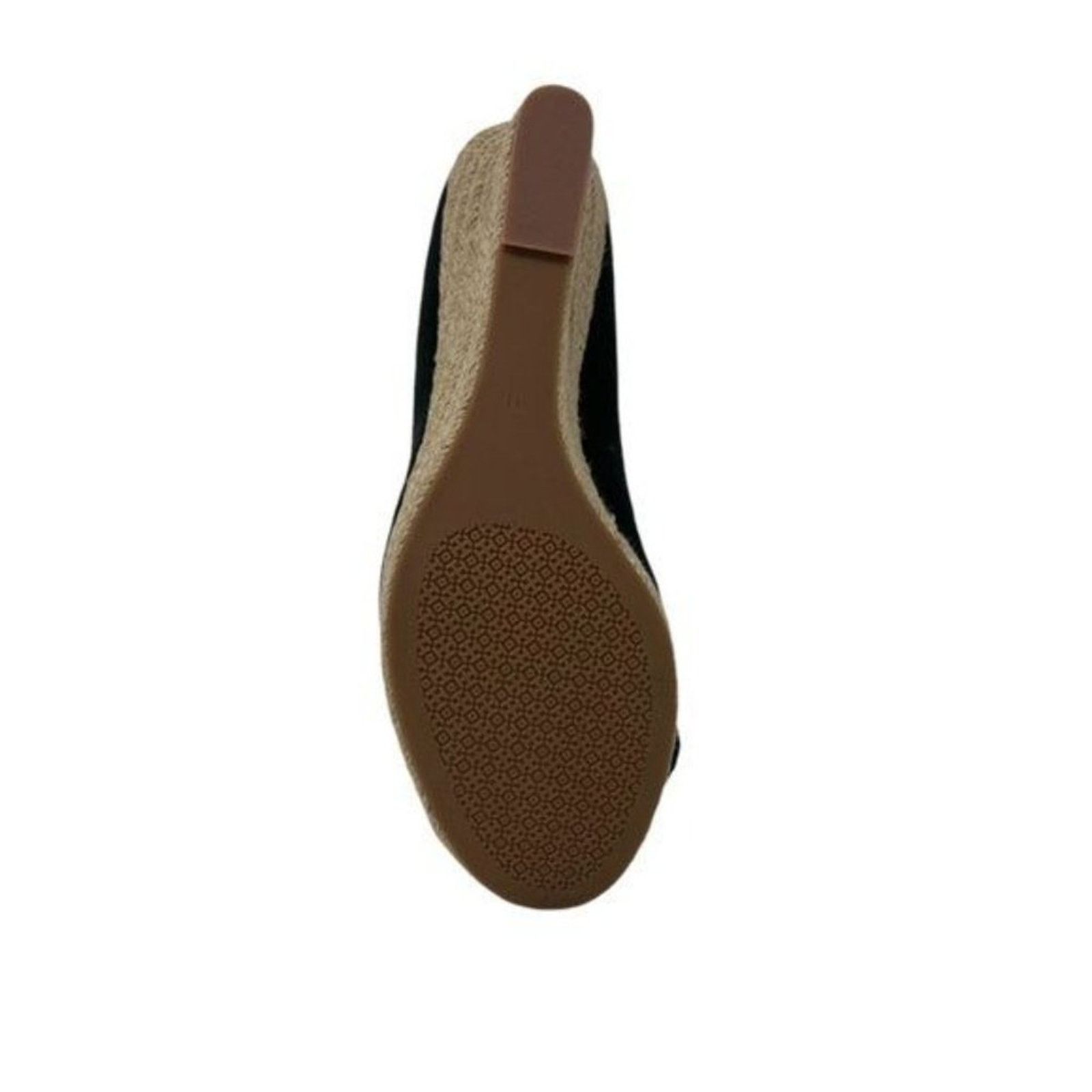 Tory Burch Tory Burch Black Platform Espadrille Wedges 11M NEW Size US 11 / IT 41 - 3 Thumbnail