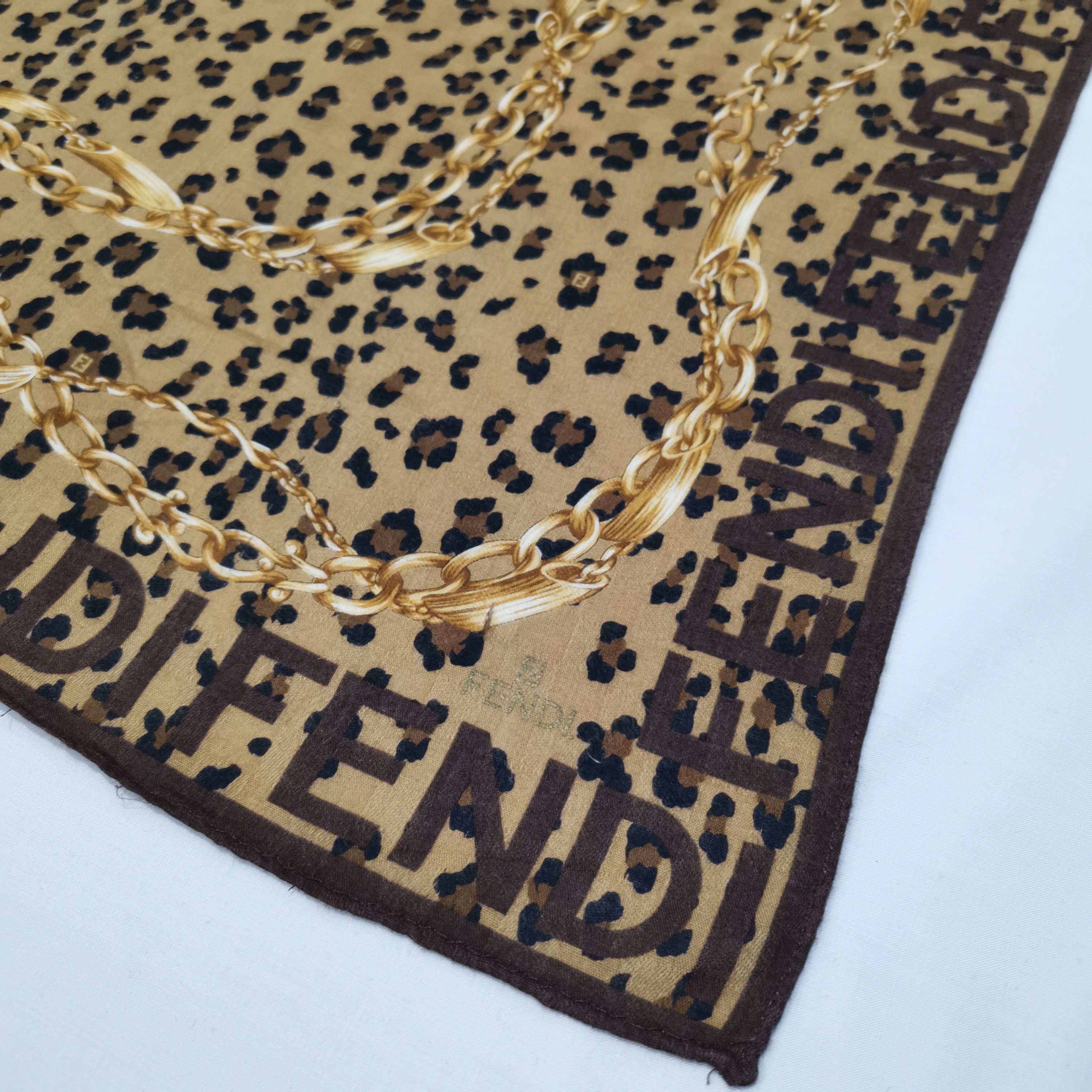 Fendi FENDI HANDKERCHIEF Size ONE SIZE - 4 Thumbnail