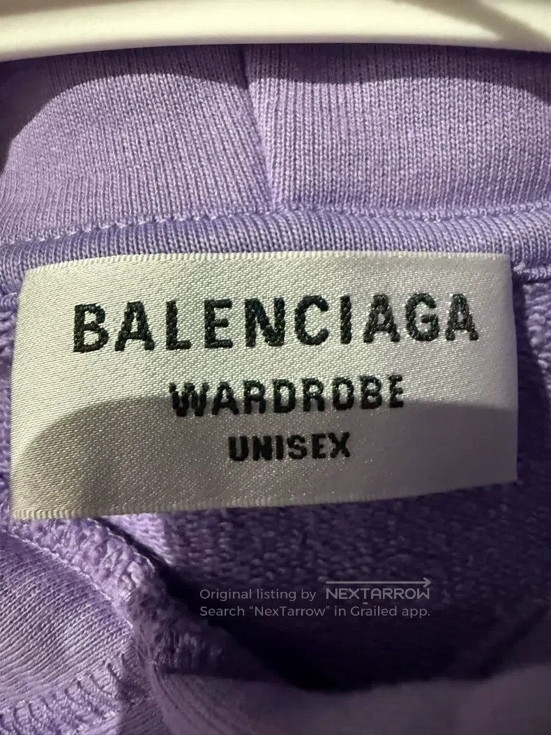 Other Balenciaga Eggplant Purple Coke Embroidered Sweatshirt Size US XS / EU 42 / 0 - 3 Thumbnail